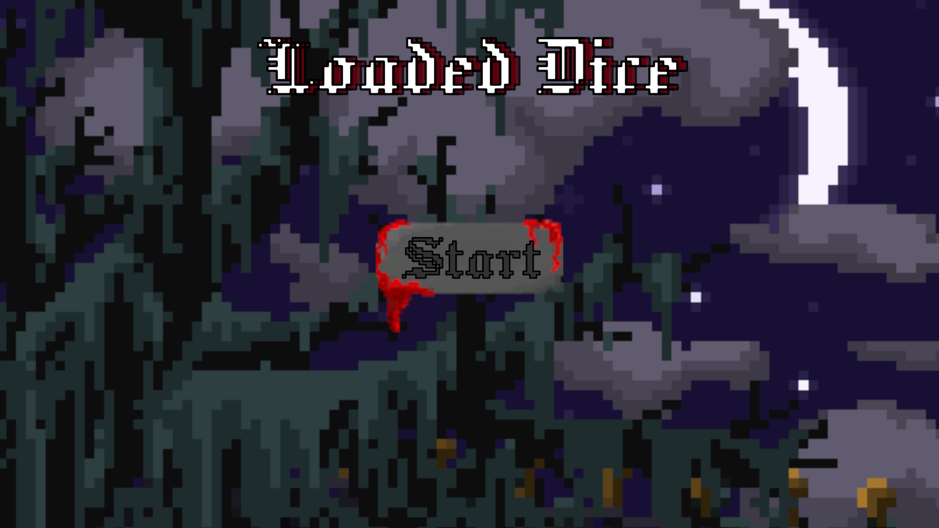 Loaded Dice Start Screen